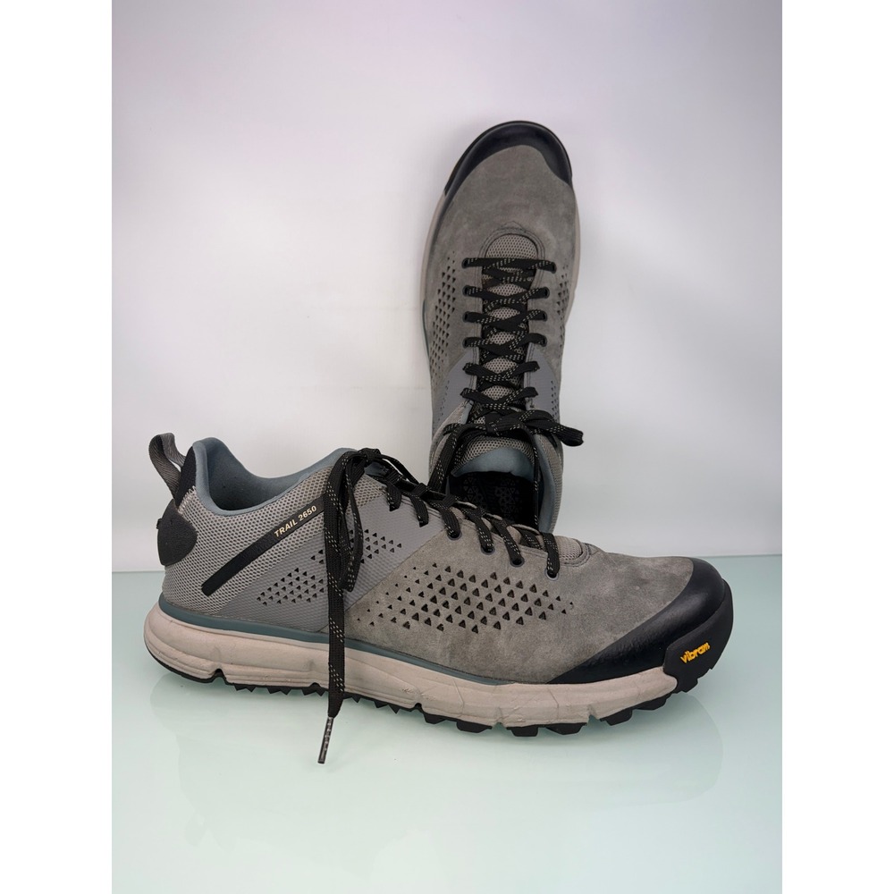 Danner Trail 2650 Hiking Shoes Sz 15 Grey Gorpcore Outdoor Utility Rugged Trail